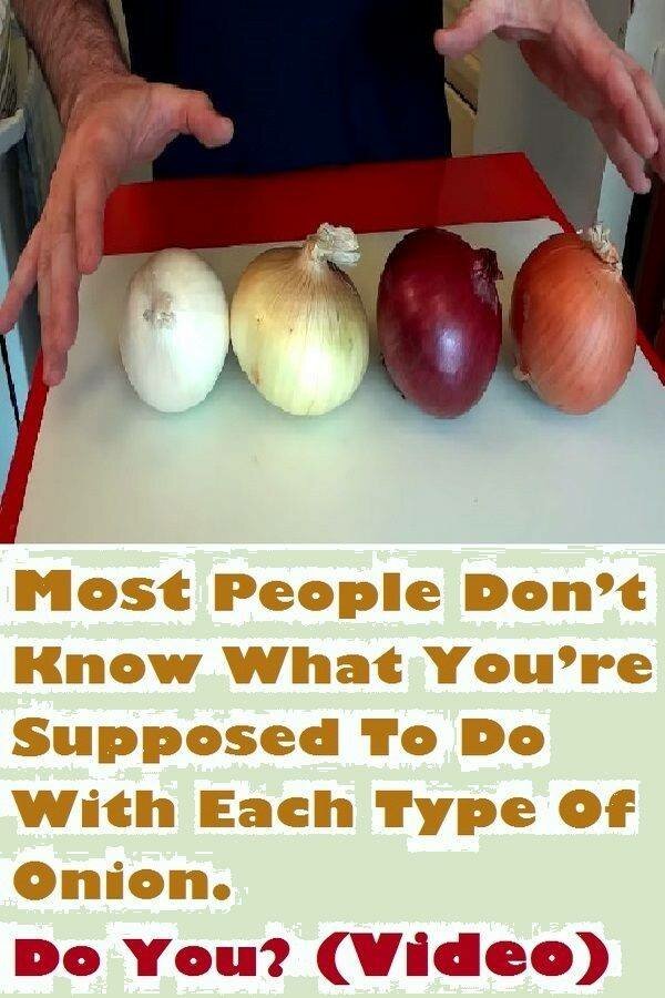 Most people don’t know what you’re supposed to do with each type of onion. Do you? (Video)