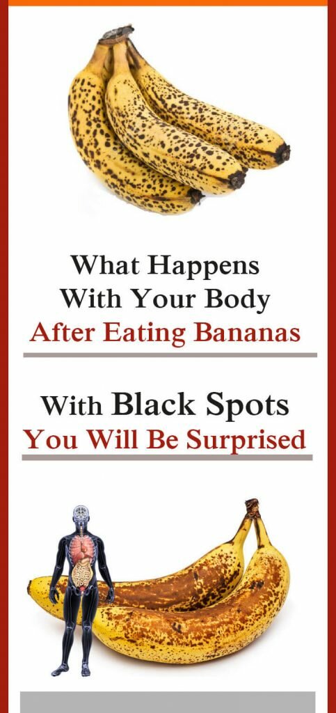 What Happens With Your Body After Eating Bananas With Black Spots-You Will Be Surprised